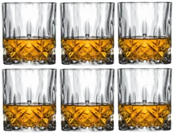 Cookinglife Whiskey Glazen / Cocktailglazen / Waterglazen Moray - 320 Ml - 6 Stuks -Goedkope Keuken Wijs Winkel 8720955225793