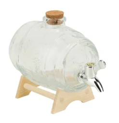 Cosy & Trendy Dispenser Met Houten Staander - 1 Liter