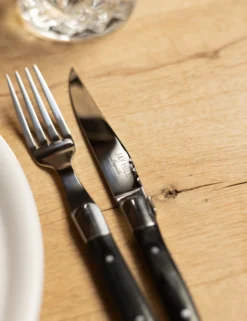 Jay Hill Bestekset Laguiole - Zwart - 24 Delig / 6 Personen -Goedkope Keuken Wijs Winkel AR7A5843 2