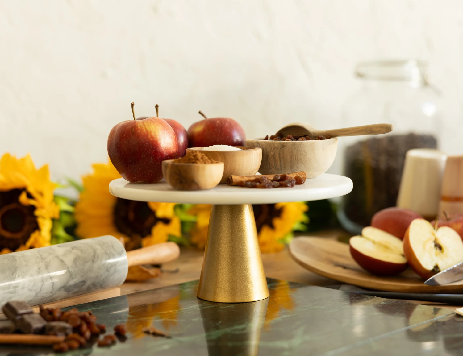 Jay Hill Deegroller Marmer - Wit Grijs - 25 Cm 4 Jay Hill Deegroller Marmer - Wit Grijs - 25 Cm - Afbeelding 4