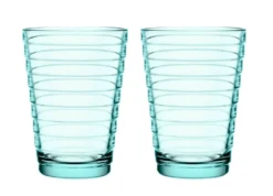 Iittala Glas Aino Aalto - Watergroen - 330 Ml - 2 Stuks