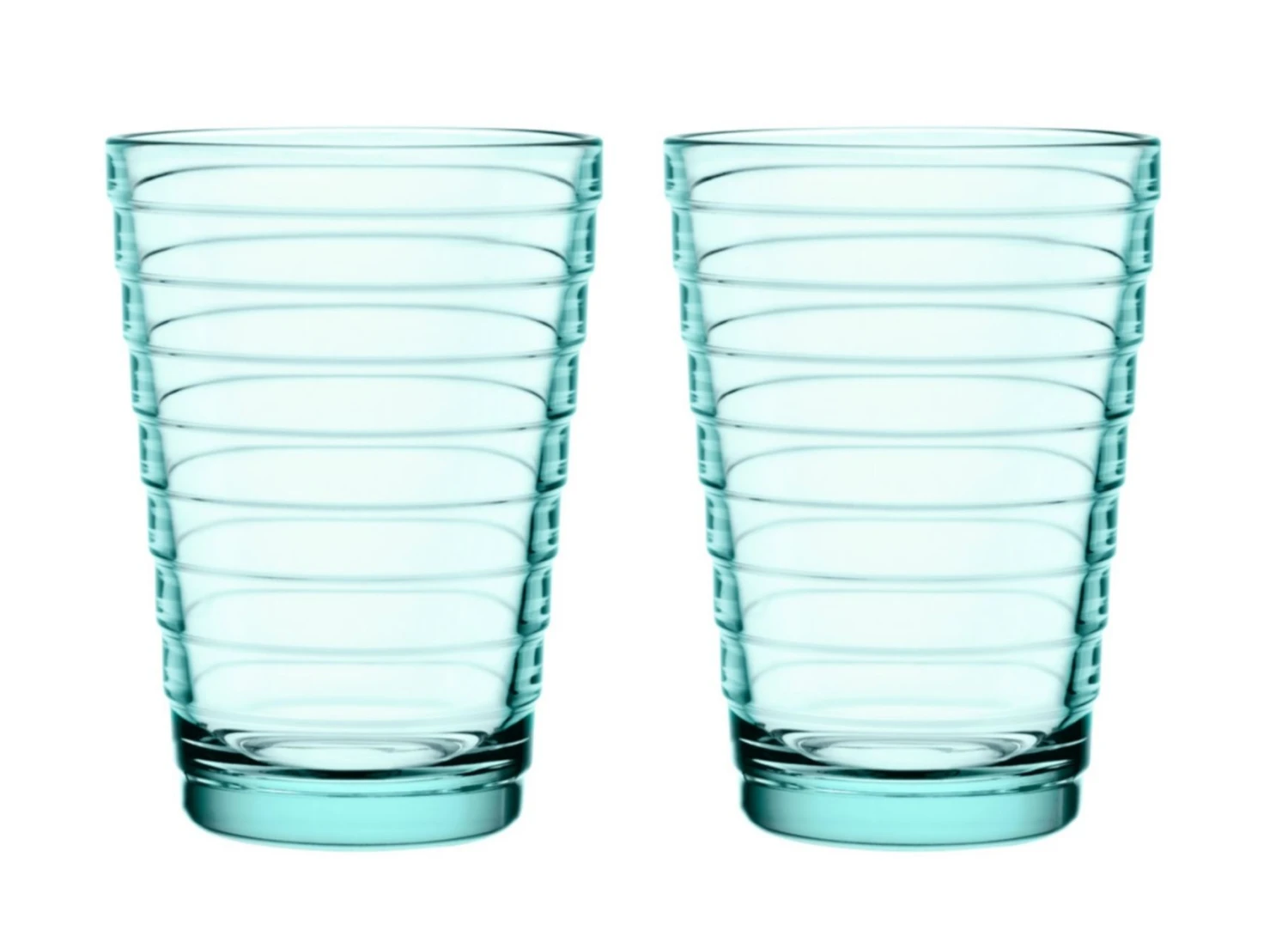 Iittala Glas Aino Aalto - Watergroen - 330 Ml - 2 Stuks 1 Iittala Glas Aino Aalto - Watergroen - 330 Ml - 2 Stuks