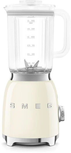 SMEG Blender - 800 W - Creme - 1.5 Liter - BLF03CREU