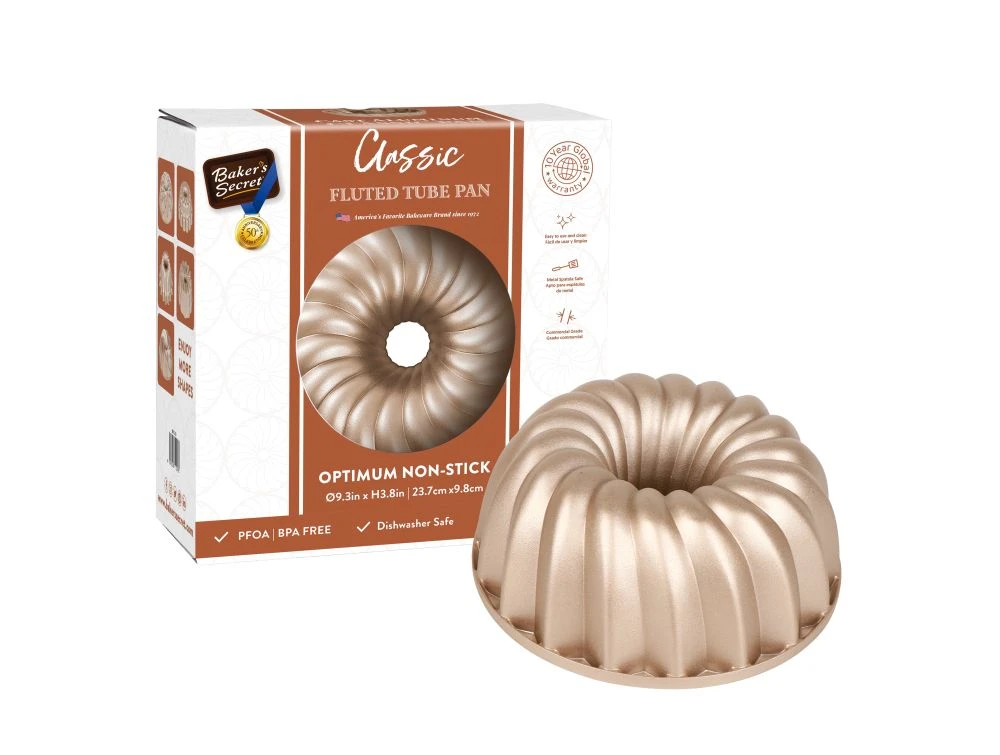 Blackwell Tulband Bakvorm Classic - Gietaluminium - ø 23.7 Cm / 2.5 Liter 3 Blackwell Tulband Bakvorm Classic - Gietaluminium - ø 23.7 Cm / 2.5 Liter - Afbeelding 3