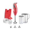 Bamix Staafmixer Set SwissLine - 200 W - Rood