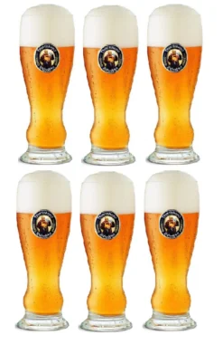 Franziskaner Bierglas Weizen - 500 Ml - 6 Stuks