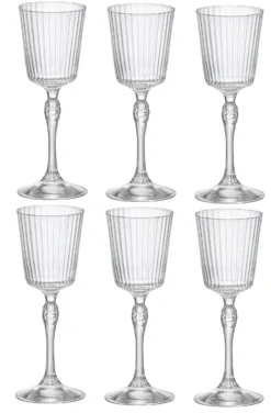 Bormioli Rocco Likeurglazen America 20's 80 Ml - 6 Stuks