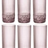 Bormioli Rocco Longdrinkglazen America 20's - Lilac Rose - 490 Ml - 6 Stuks