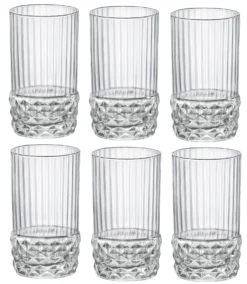 Bormioli Rocco Shotglazen America 20's - 80 Ml - 6 Stuks