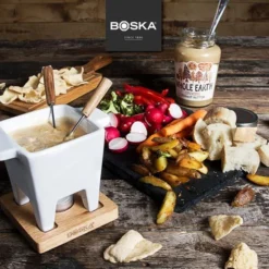 Boska Fondueset - 2 Personen - Wit 8 Boska Fondueset - 2 Personen - Wit -Goedkope Keuken Wijs Winkel Boska Tapas Fondue Eiken 2