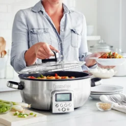 GreenPan Omnicooker - 5.7 Liter - RVS - Keramische Anti-baklaag -Goedkope Keuken Wijs Winkel CC005284 001 CC005285 001 image6 feature4 eec765b7 030f 45b9 a35b 7c9379edcc1f