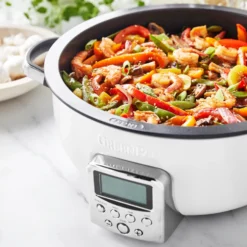 GreenPan Omnicooker - 5.7 Liter - Cream - Keramische Anti-baklaag -Goedkope Keuken Wijs Winkel CC005288 001 CC005289 001 image4 feature2 7eb6e770 67fc 471c af6a e109cb36aff8