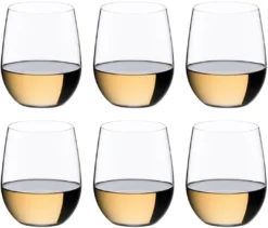 Riedel Witte Wijnglazen O Wine - Viognier / Chardonnay - 6 Stuks