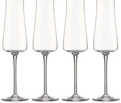 Alessi Champagneglas Eugenia - 4 Stuks - NF09/09 - Door Naoto Fukasawa