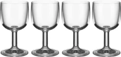 Alessi Champagneglazen Glass Family - AJM29/2 - 200 Ml - 4 Stuks - Door Jasper Morrison