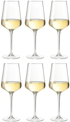 Leonardo Witte Wijnglazen Puccini - 560 Ml - 6 Stuks