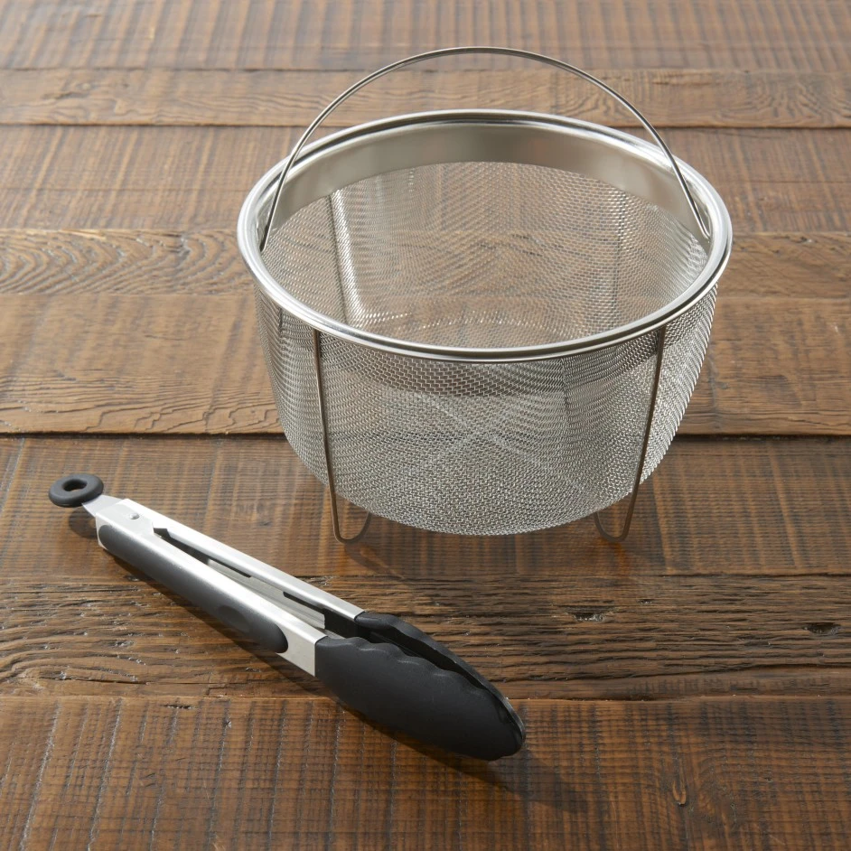 Crockpot Express Slowcooker + Snelkookpan - Uitneembare Binnenpan - 5.6 Liter - CR089 Met Stoommand & Tang) 7 Crockpot Express Slowcooker + Snelkookpan - Uitneembare Binnenpan - 5.6 Liter - CR089 Met Stoommand & Tang) - Afbeelding 7