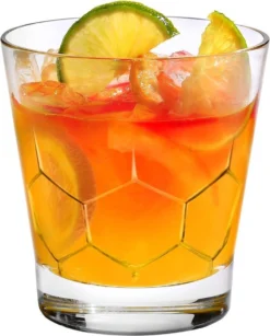 Duralex Waterglazen Hexagone - 260 Ml - 6 Stuks -Goedkope Keuken Wijs Winkel Duralex hexagone tumbler glas