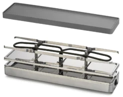 Espressions Gourmetstel Slim - 4 Personen -Goedkope Keuken Wijs Winkel Espressions Gourmetstel Raclette Slim 42 x 13 cm