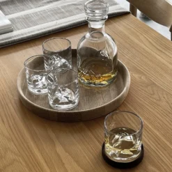 Liiton Whiskey Set Mount Everest - 5 Delige Set -Goedkope Keuken Wijs Winkel Everest Whiskey Set Clear