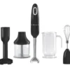 SMEG Staafmixer Set - Turbofunctie - Zwart - HBF22BLEU