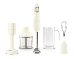 SMEG Staafmixer Set - Turbofunctie - Creme - HBF22CREU