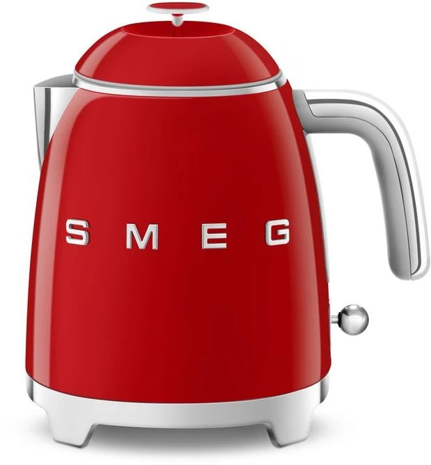 SMEG Waterkoker Mini - 1400 W - Rood - 800 Ml - 3 Kops - KLF05RDEU 1 SMEG Waterkoker Mini - 1400 W - Rood - 800 Ml - 3 Kops - KLF05RDEU