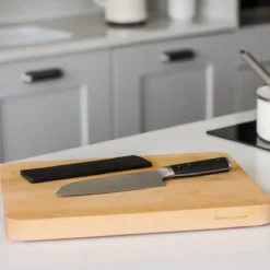 KitchenAid Santokumes Gourmet 18 Cm + Gratis Mesbeschermer -Goedkope Keuken Wijs Winkel KitchenAid Santokumes Gourmet 18 cm gratis mesbeschermer 3