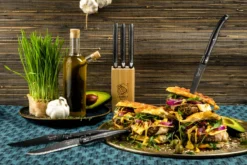 Laguiole Style De Vie Steakmessen Premium Line Black Stonewash 6 Stuks -Goedkope Keuken Wijs Winkel Laguiole Premium Line Steakmes Black Stonewasch sf gr 2