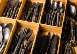 Laguiole Style De Vie Kaasmessenset Black Stonewash -Goedkope Keuken Wijs Winkel Laguiole kaasmessen black stonewasg sf kl 5