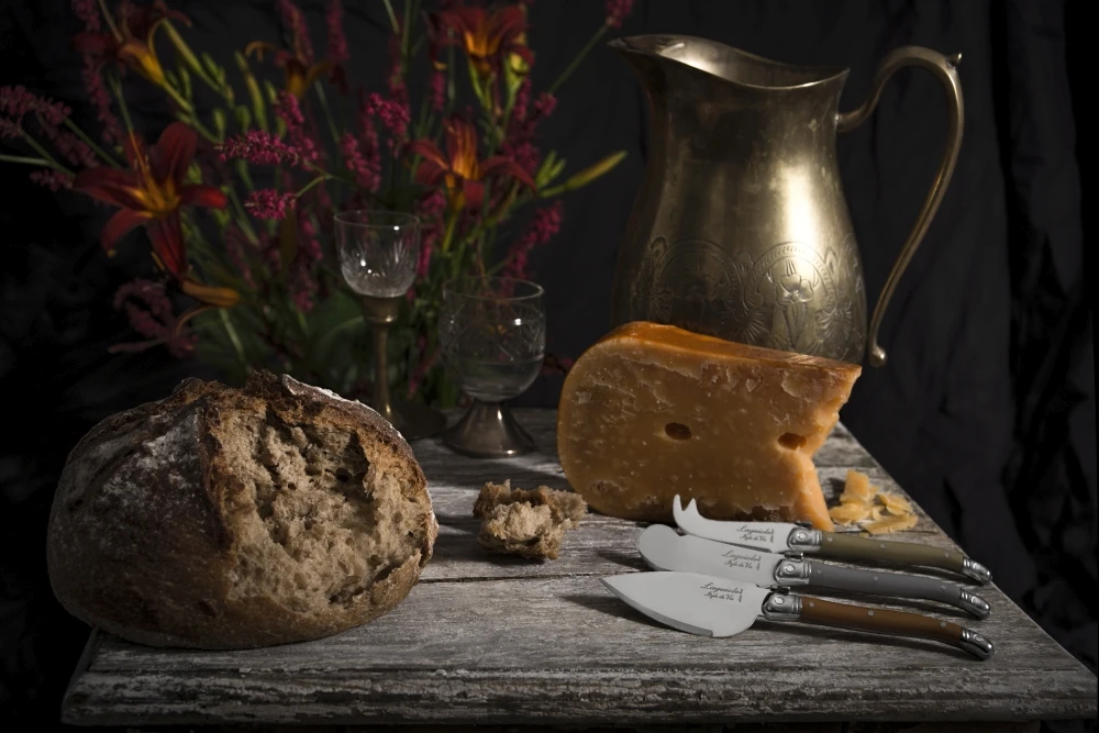 Laguiole Style De Vie Kaasmessenset Treasure 3 Stuks 4 Laguiole Style De Vie Kaasmessenset Treasure 3 Stuks - Afbeelding 4