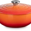 Le Creuset Braadpan Signature - Marmite - Oranjerood - ø 32 Cm / 7 Liter