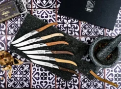 Laguiole Style De Vie Steakmessen Luxury Line 6 Stuks -Goedkope Keuken Wijs Winkel Luxury line steakmessen gemengd hout sf gr 3