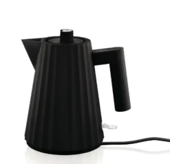 Alessi Waterkoker Plissé - Droogkookbeveiliging - Zwart - Michele De Lucchi - 1 Liter - MDL06/1 B 9 Alessi Waterkoker Plissé - Droogkookbeveiliging - Zwart - Michele De Lucchi - 1 Liter - MDL06/1 B -Goedkope Keuken Wijs Winkel MDL06 1 B 1