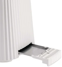 Alessi Broodrooster Plissé - 6 Standen - Wit - Michele De Lucchi - MDL08 W -Goedkope Keuken Wijs Winkel MDL08W 05 A4 3500pxl