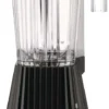 Alessi Blender Plissé - 5 Snelheden + Turbostand - Zwart - Michele De Lucchi - 1.5 Liter - MDL09 B