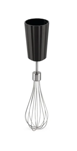 Alessi Staafmixer Set Plissé - Zwart - Michele De Lucchi - MDL10S B -Goedkope Keuken Wijs Winkel MDL10 FRU B 1