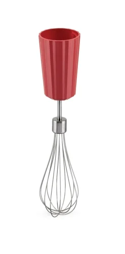 Alessi Staafmixer Set Plissé - Rood - Michele De Lucchi - MDL10S R -Goedkope Keuken Wijs Winkel MDL10 FRU R