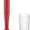 Alessi Staafmixer Plissé - 2 Standen - Rood - Michele De Lucchi - MDL10 R