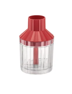 Alessi Staafmixer Set Plissé - Rood - Michele De Lucchi - MDL10S R -Goedkope Keuken Wijs Winkel MDL10 TRIT R