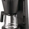 Alessi Filter-koffiezetapparaat Plissé - 1.5 Liter - Zwart - Michele De Lucchi - MDL14 B