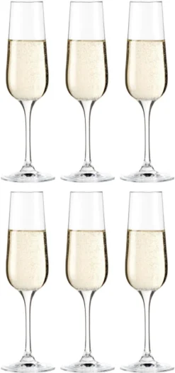 Leonardo Champagneglazen Tivoli - 210 Ml - 6 Stuks