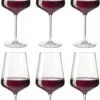 Leonardo Rode Wijnglazen Puccini - 750 Ml - 6 Stuks