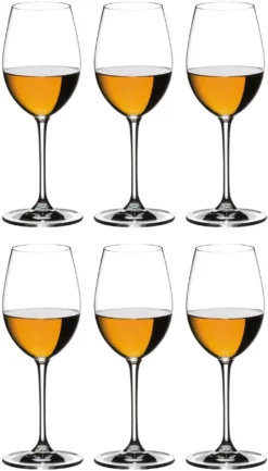 Riedel Witte Wijnglazen Vinum - Sauvignon Blanc / Dessertwijn - 6 Stuks