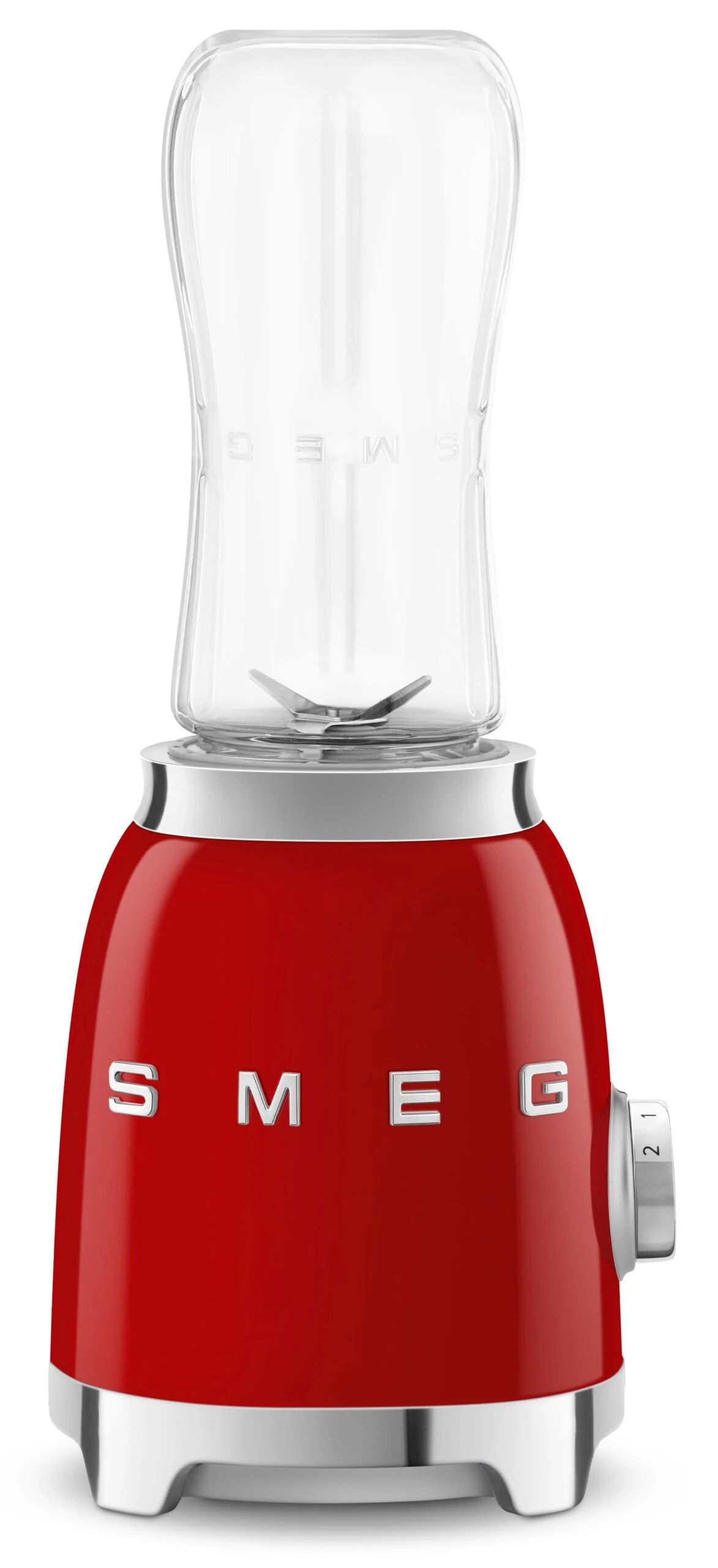 SMEG Smoothie Blender - Compact - Rood - 600 Ml - PBF01RDEU 1 SMEG Smoothie Blender - Compact - Rood - 600 Ml - PBF01RDEU