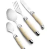 Laguiole Style De Vie Bestekset Premium Line - Parelmoer - 24 Delig / 6 Personen
