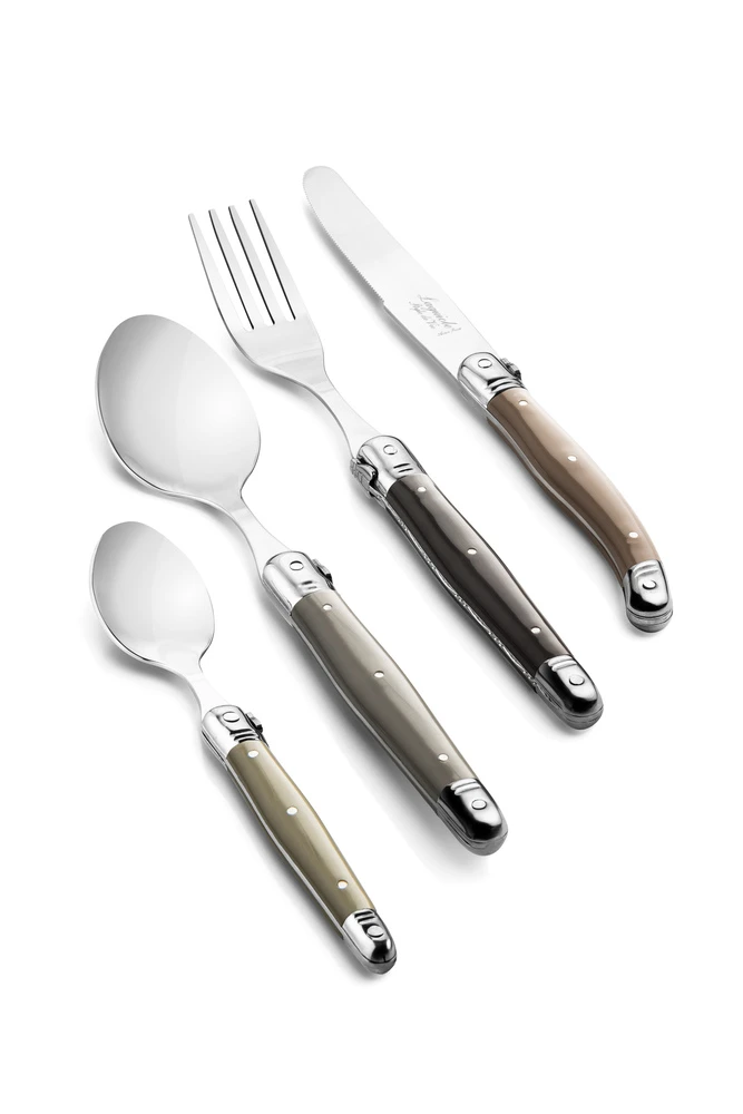 Laguiole Style De Vie Bestekset Premium Line - Treasure - 24 Delig / 6 Personen 1 Laguiole Style De Vie Bestekset Premium Line - Treasure - 24 Delig / 6 Personen