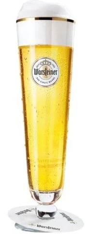 Warsteiner Bierglas Op Voet - 300 Ml