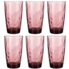 Bormioli Rocco Longdrinkglazen Diamond - Paars - 470 Ml - 6 Stuks