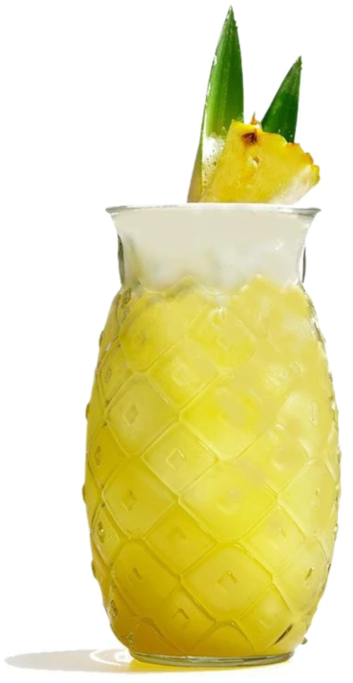 Cocktailglas / Tiki Ananas Glas - 400 Ml - 6 Stuks 2 Cocktailglas / Tiki Ananas Glas - 400 Ml - 6 Stuks - Afbeelding 2